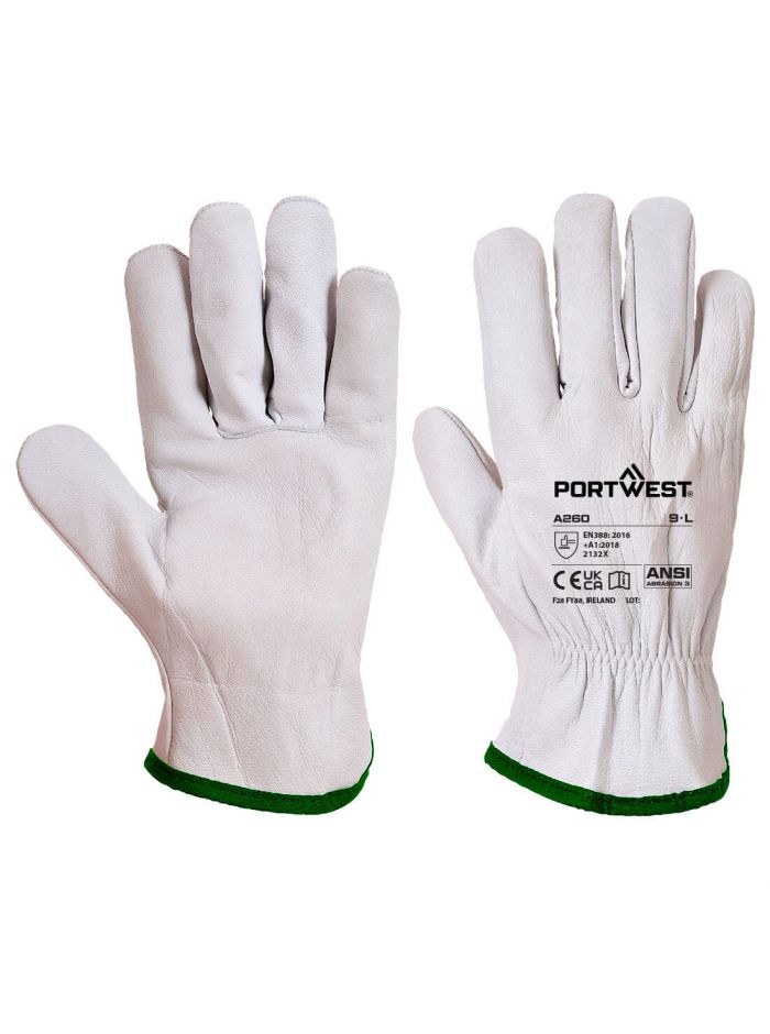 Oves Driver Glove, L, R, Gray