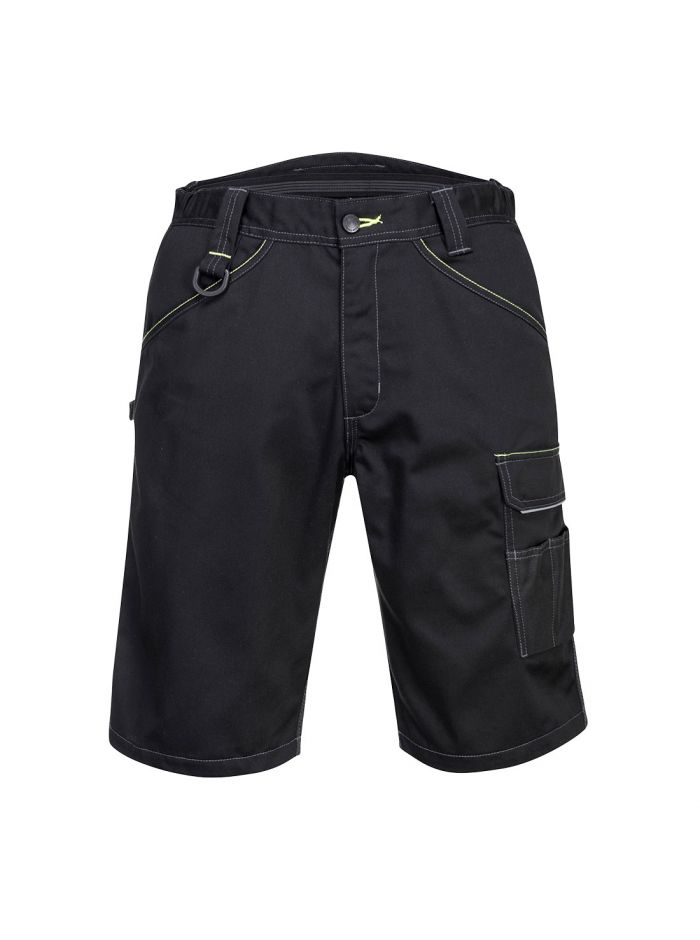 PW3 Work Shorts, 32, R, Black