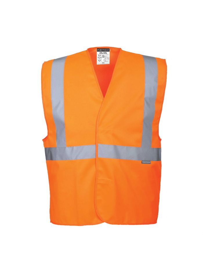 Hi-Vis One Band and Brace Vest, L/XL, R, Orange