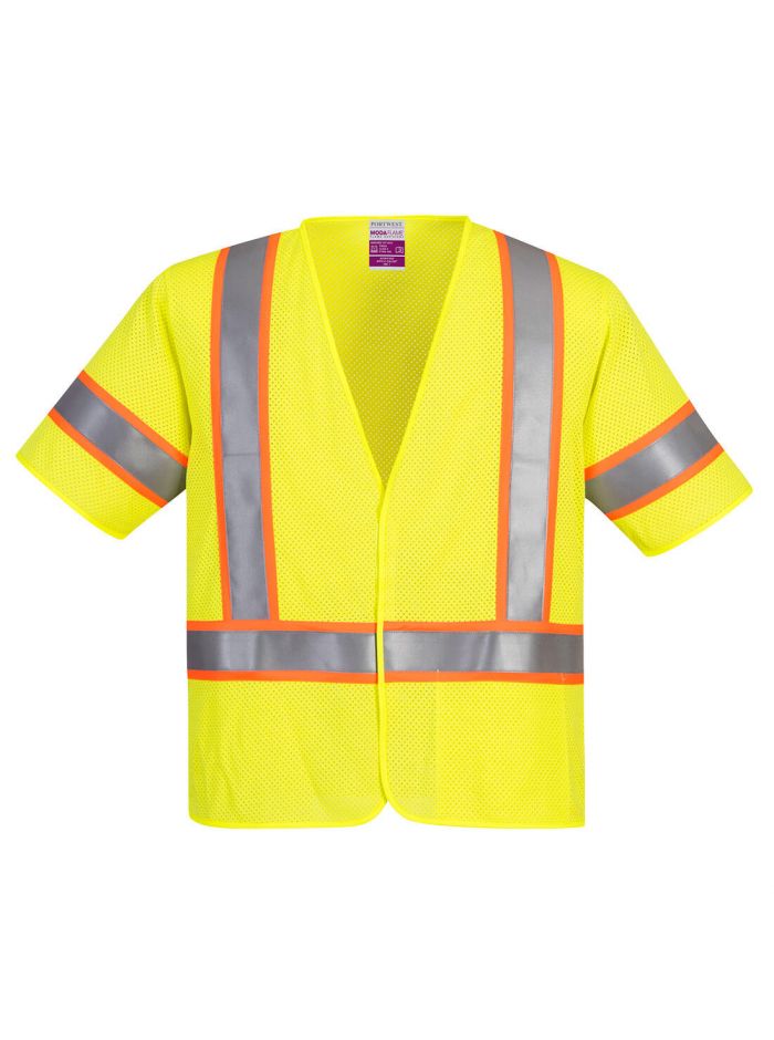Class 3 FR Mesh Vest, 4XL, R, Yellow