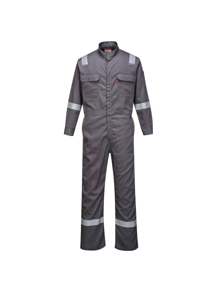 Bizflame 88/12 Iona FR Coverall, 4XL, R, Gray