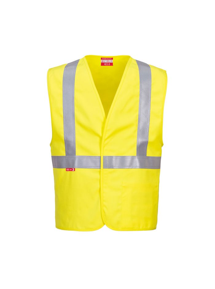 NFPA 2112 Woven Vest, 4XL, R, Yellow
